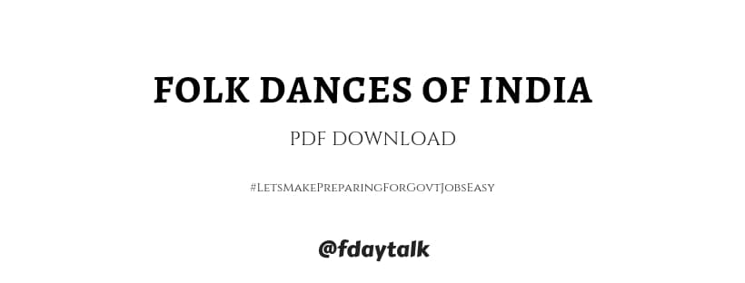 folk dances of india pdf download