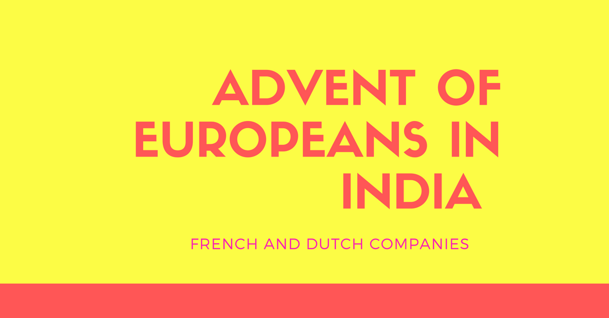 French East Companies In India