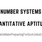number systems pdf notes