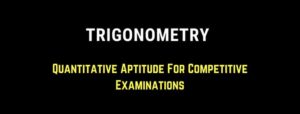Trigonometry All Formulas