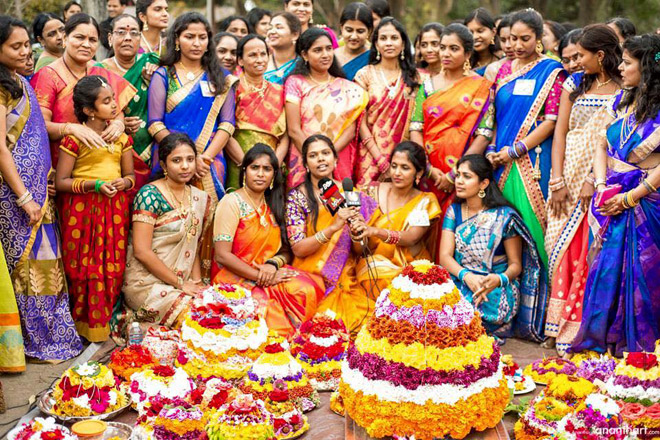 Telangana Bathukamma festival