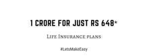 risk Life Insurance plans for 1 crore