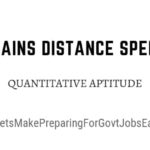 train problems solutions pdf