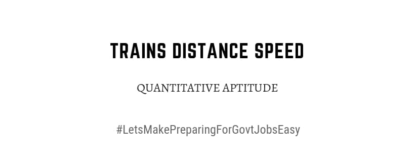 train problems solutions pdf