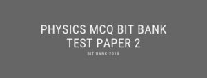 Physics Objective Questions For Competitive Exams