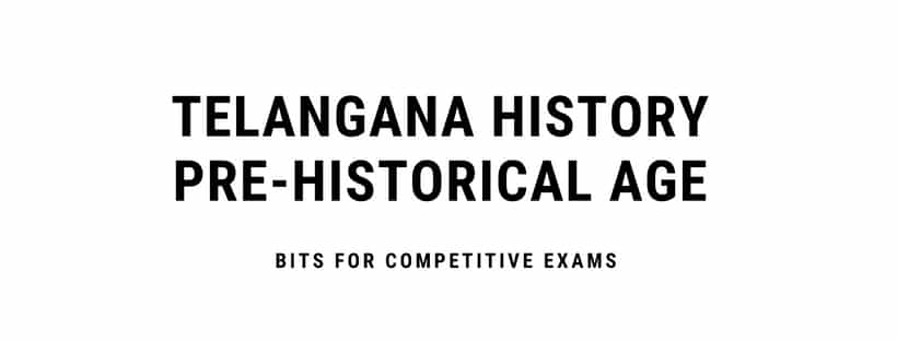 Pre Historical Age Telangana