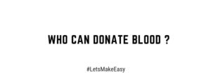 Who Can Donate Blood