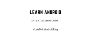 intent action java source code snippets