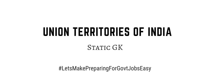 seven union territories and their capitals