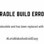 Configuration 'compile' is obsolete