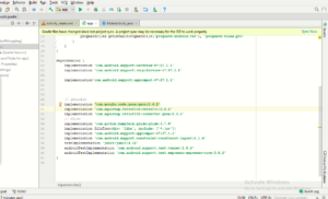 Configuration 'compile' is obsolete and has been replaced with 'implementation' and 'api'