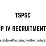 TSPSC Group IV Services Recruitment 2018