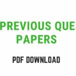 TSPSC Previous Questions papers PDF Download