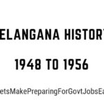 Telangana History 1948 to 1956