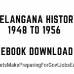 Telangana History 1948 to 1956 eBook download