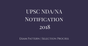 national defence academy application form