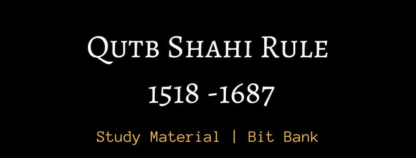 Qutb Shahi dynasty rule