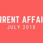 Current Affairs July 2018 PDF Download in English