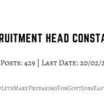 CISF Recruitment Head constable 2019