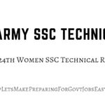 Indian Army SSC Technical 2019