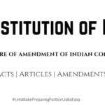 Amendment Procedure of Indian Constitution