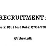 OAVS Recruitment 2018 19