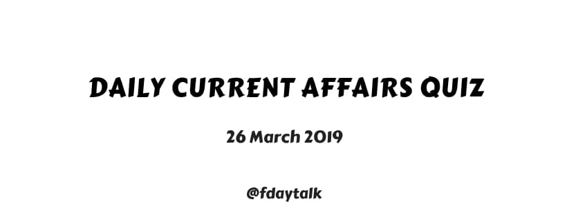 current affairs quiz questions and answers