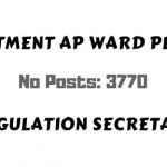 exam pattern ap Ward Planning Regulation Secretary 2019