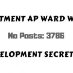 exam pattern ap Ward welfare Development secretary