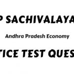 AP sachivalayam Practice Test papers Questions