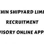 Cochin Shipyard Limited Recruitment Supervisory Online Apply 2019