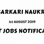 Sarkari Naukri Latest Jobs