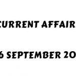 today current affairs in English