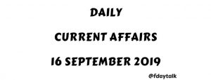 Current Affairs PDF 2019 Download