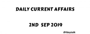 Current Affairs Daily in English