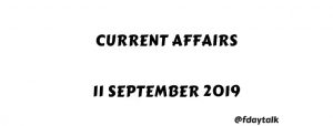 News Current Affairs Today