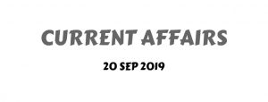 Monthly Current Affairs Download September 2019