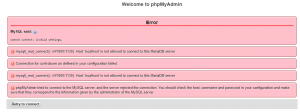 Localhost not connect MariaDB Server