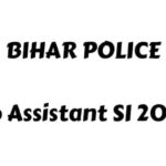 Bihar Police Steno Assistant Sub Inspector