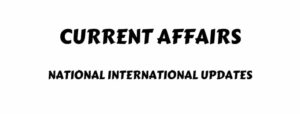 Current Affairs SSC CGL