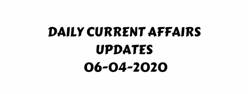 Current Affairs News in English