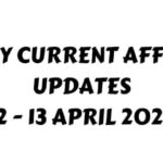 Day wise current affairs pdf 2020