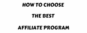 best affiliate programs to make money