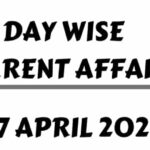 Online Current Affairs 7 April 2021