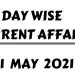 Current Affairs MCQ 21 May 2021