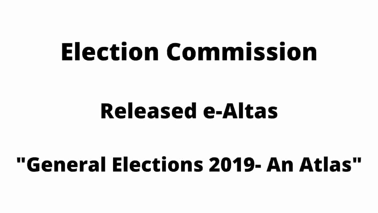 General Elections 2019 eAtlas