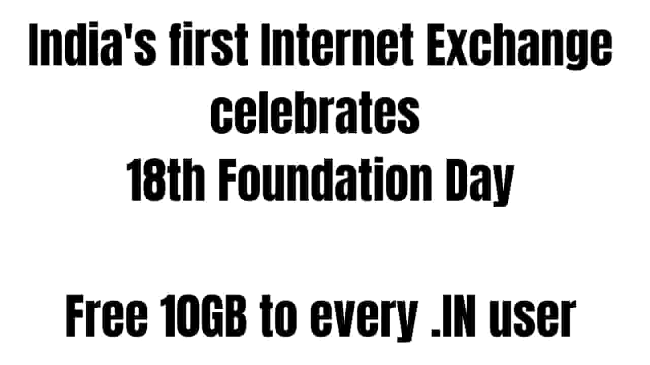 India's first Internet Exchange NIXI celebrates its 18th Foundation Day