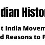 Quit India Movement Reasons to Fail