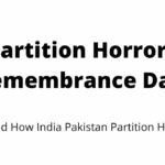 Partition Horrors Remembrance Day