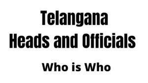 Telangana Who is Who